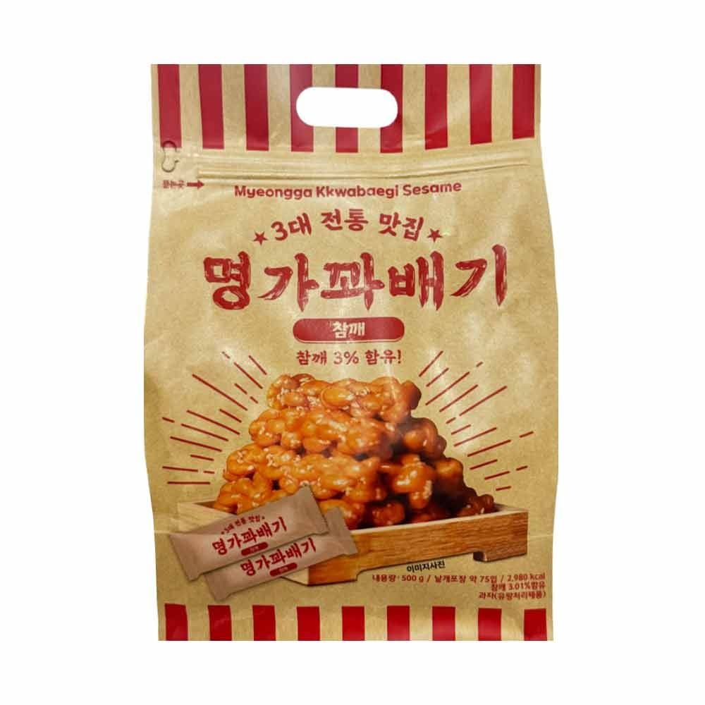 에이플러스 명가꽈배기 참깨 500g 옛날과자 고소한 꽈배기과자