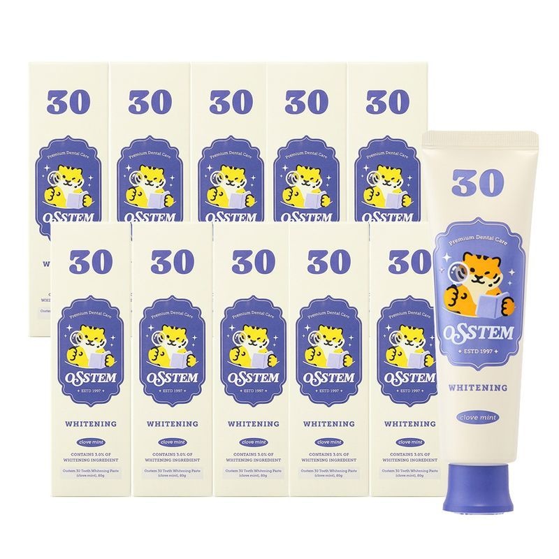 오스템 30 치아미백제 (80g) 10개