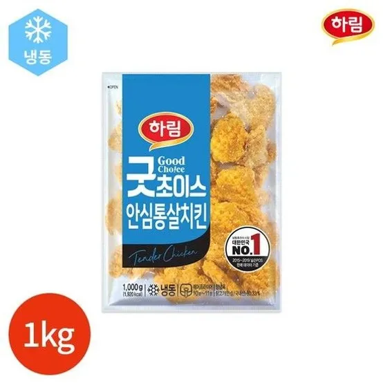 하림 굿초이스 안심 통살치킨 1kg x 1봉 (10702751)