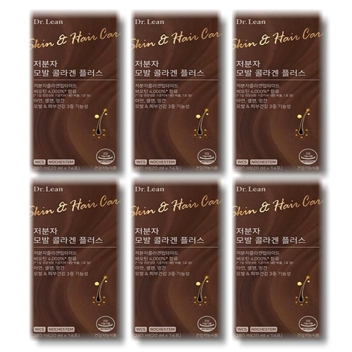 [보리담다] 닥터린 저분자 모발 콜라겐 플러스 20ml x 14포 6박스