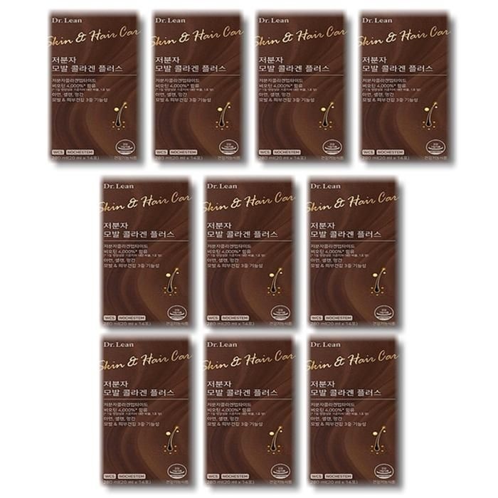 [보리담다] 닥터린 저분자 모발 콜라겐 플러스 20ml x 14포 10박스