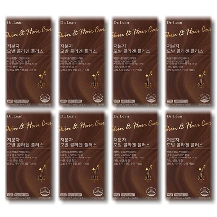 [보리담다] 닥터린 저분자 모발 콜라겐 플러스 20ml x 14포 8박스