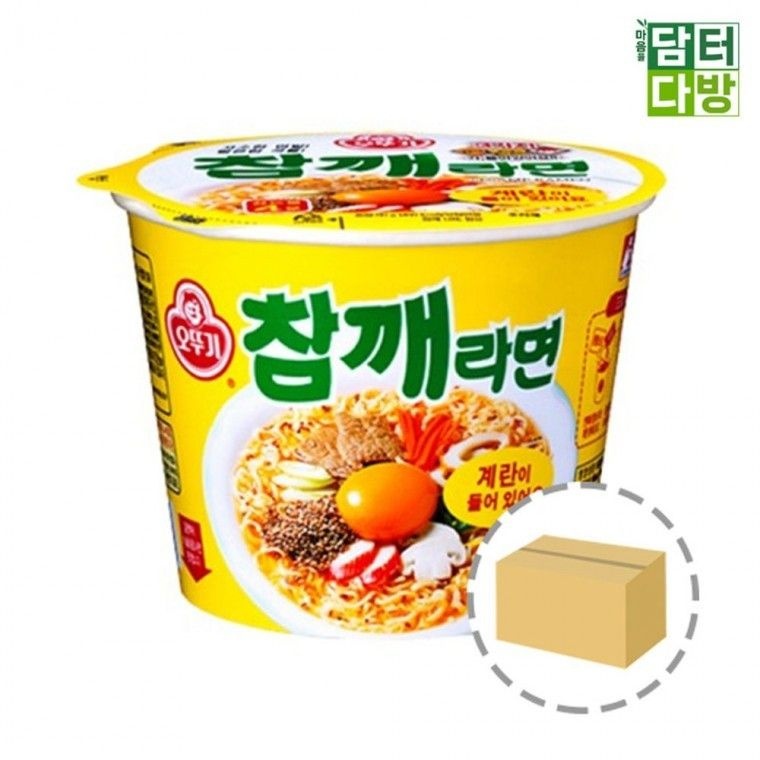 오뚜기 참깨라면 큰컵 1BOX (12컵)