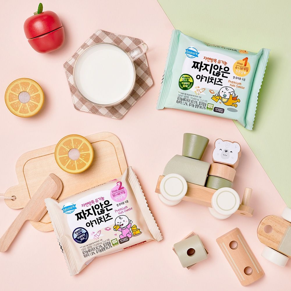[롯데온]동원 덴마크 아기치즈 3종 1단계/2단계/고칼슘 17g 90매 (27,450원/무료)