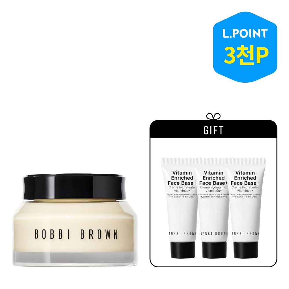 [롯데백화점] 바비브라운 [8적립] 비타민 페이스 베이스+ 50ml (+비타민 크림 45ml 증정)(+L.POINT 3천점)