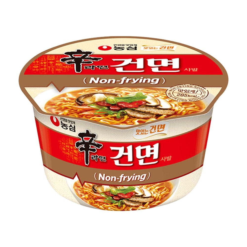 농심 신라면 건면 사발 77g X 8개