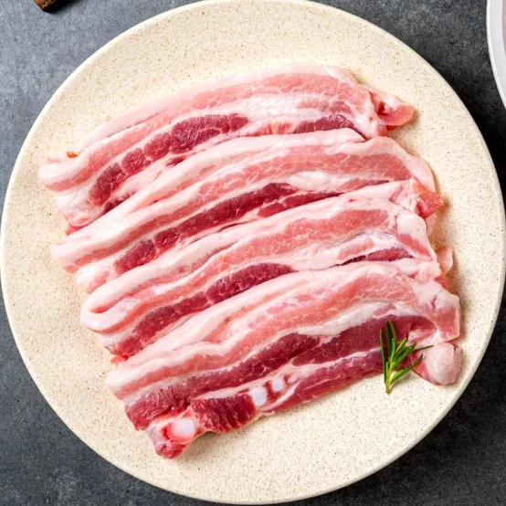 [직접발골/스킨포장] 국내산 한돈삼겹살, 한돈목살 500g+500g(1kg) 구이용