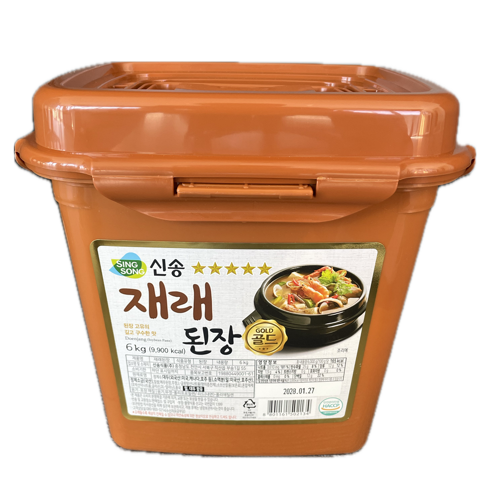 [오늘출발] 신송 재래 된장 6kg