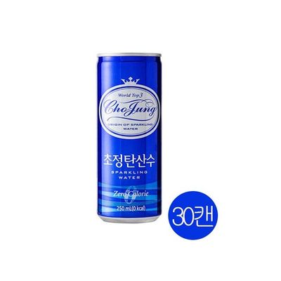 일화 초정탄산수 플레인 250ml X 30캔
