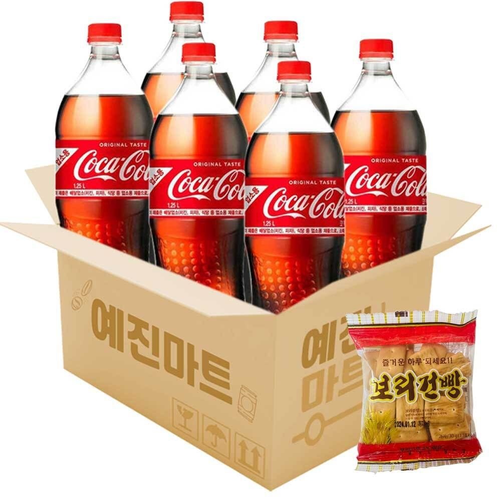 코카콜라 예진마트 코카콜라 업소용 1.25L x 6PET