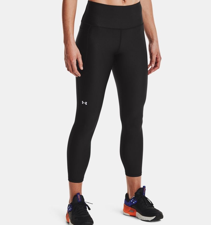 UNDERARMOUR 브랜드정품 언더아머 UNDERARMOUR 여성 HeatGear 노슬립 웨이스트밴드 앵클 레깅스1365335-001 184866