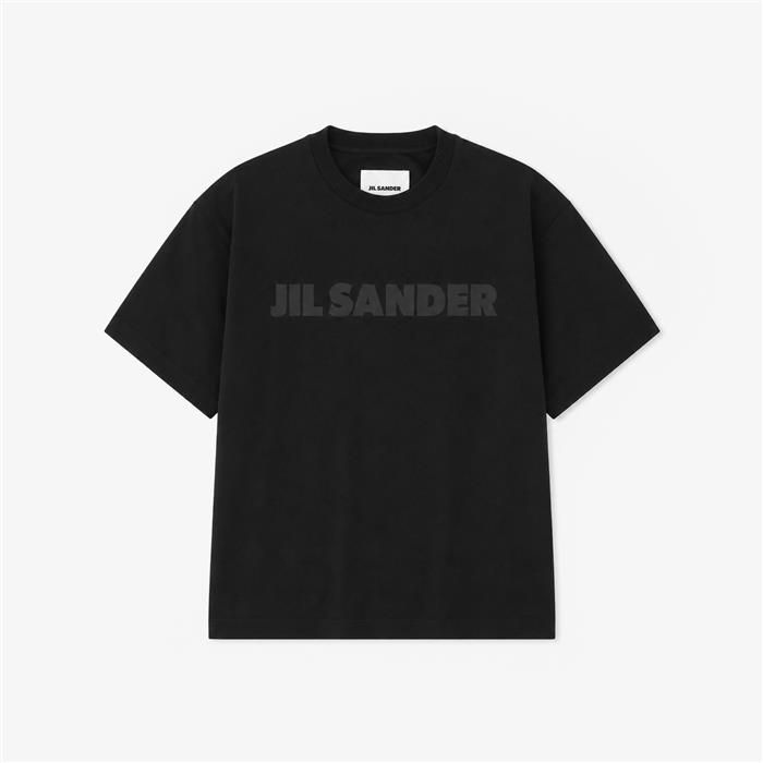 질샌더 로고 여성 반팔 티셔츠 J03GC0137 J20243 001