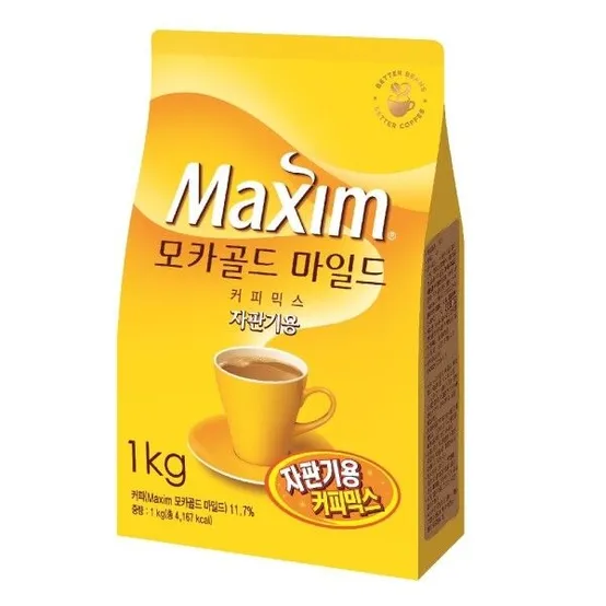 맥심 모카골드 마일드 커피믹스 1kg x10개입