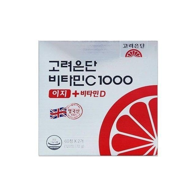 고려은단 비타민C 1000 이지+비타민D 120정/mjc