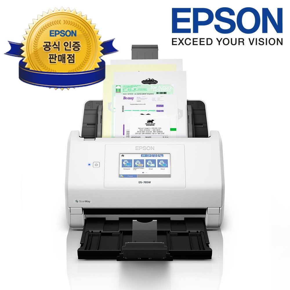 엡손 [엡손 공식 인증점] 엡손 DS-785W 스캐너 양면스캐너 고속스캐너 (2026)