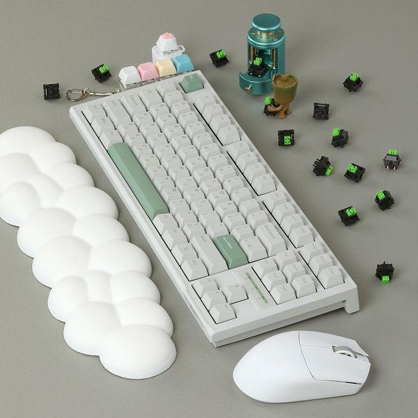 주식회사 에스피앰 SPM PL87C PBT 몽돌 텐키리스 게이밍 기계식 키보드