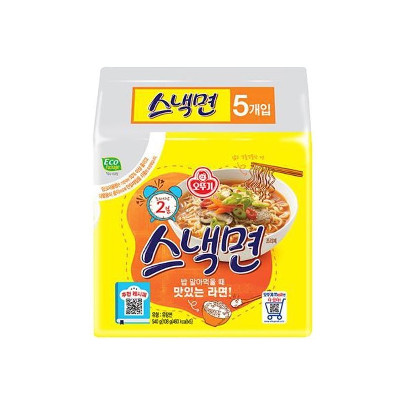 오뚜기 스낵면 40봉