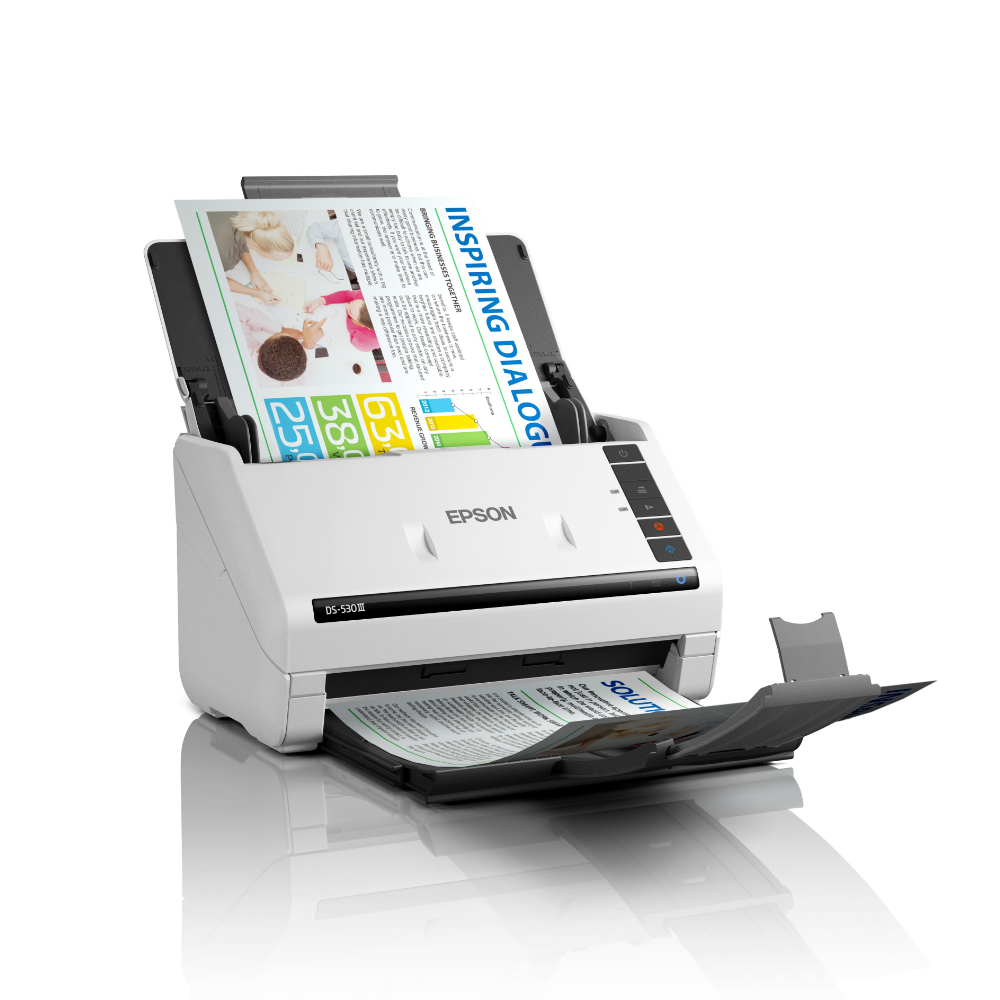 엡손 고속 양면 북스캐너 DS-530III 분당 40매 고속 스캔 DS-530II 후속
