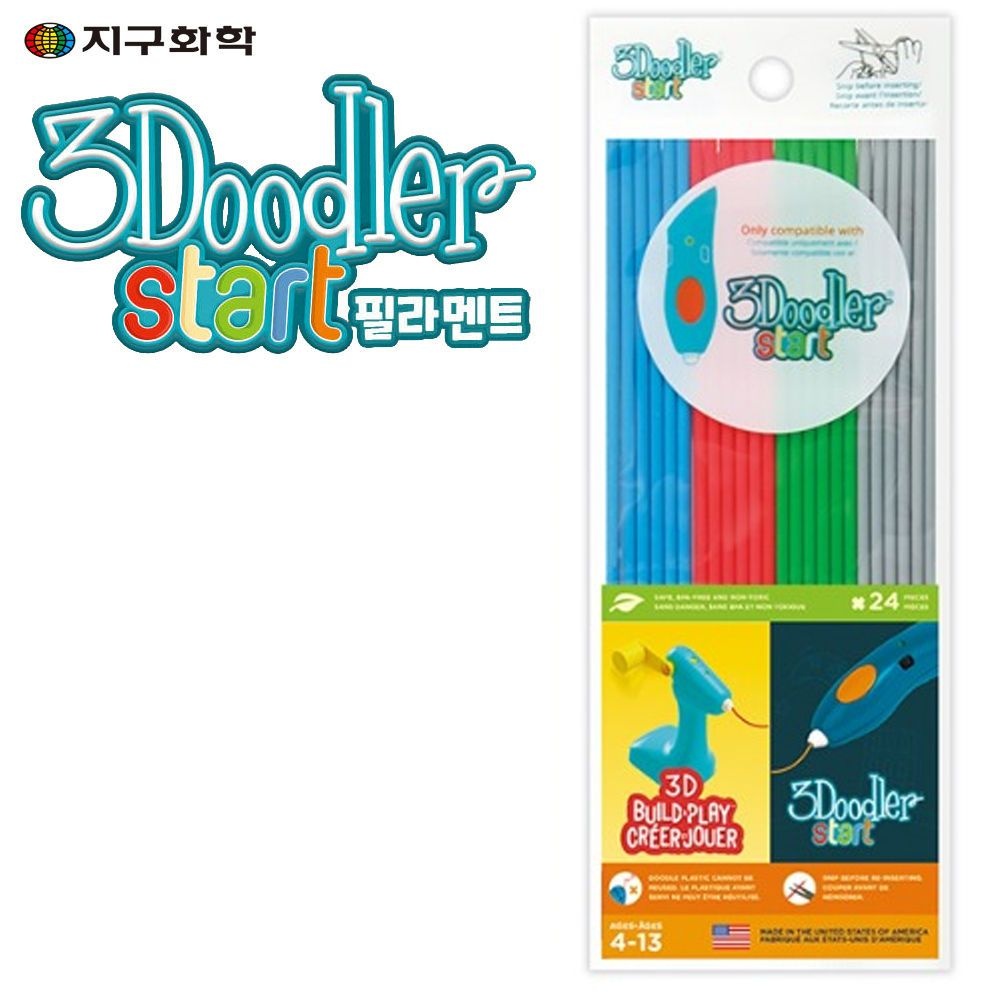 [오늘출발] 사부작 3D 프린팅펜 전용 필라멘트 PCL MIX2 방과후미술 초등미술재료 어린이만들기재료