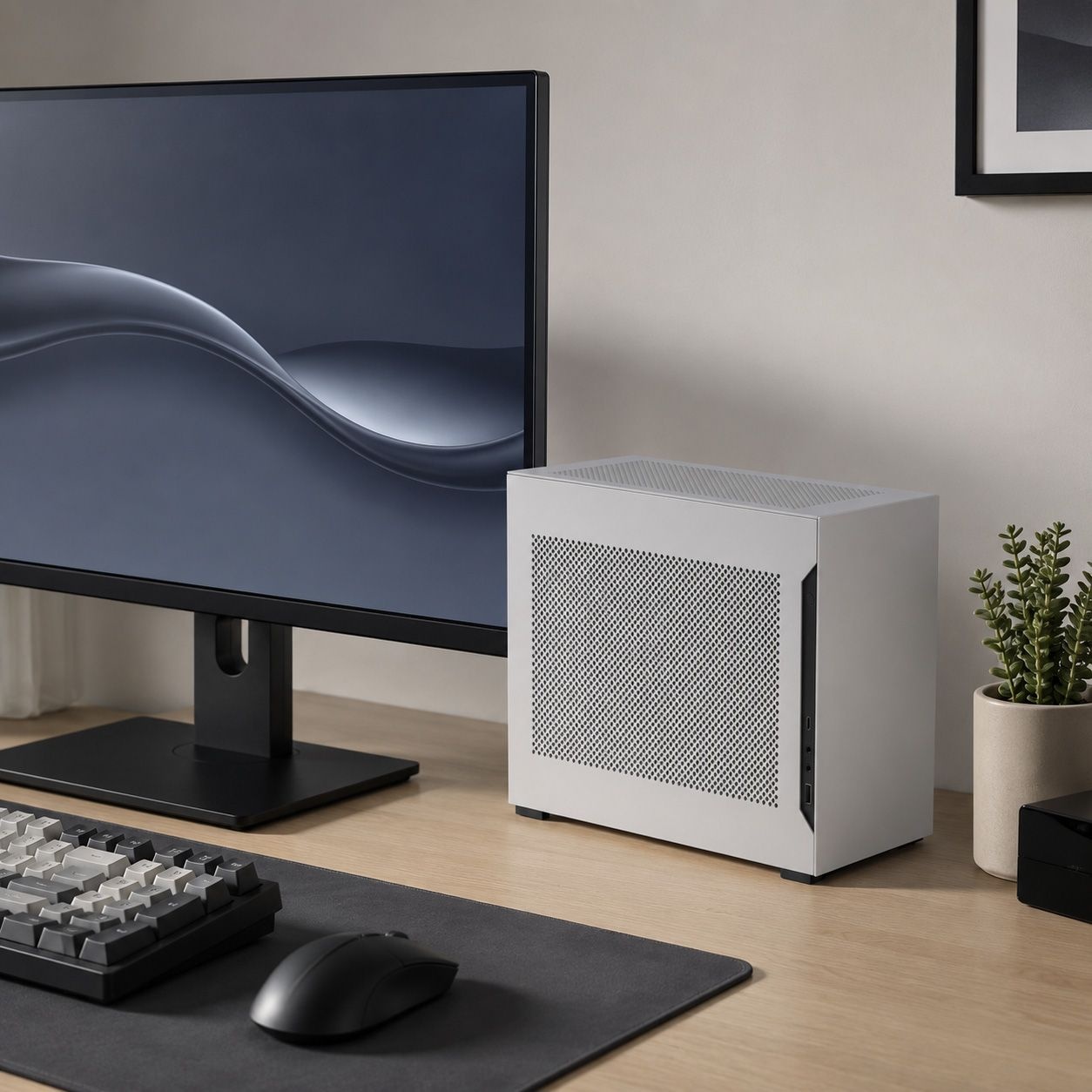 서린컴퓨터 라이젠5 8600G PRO 내장그래픽 데스크테리어PC (16GB/512GB/A4-H2O)