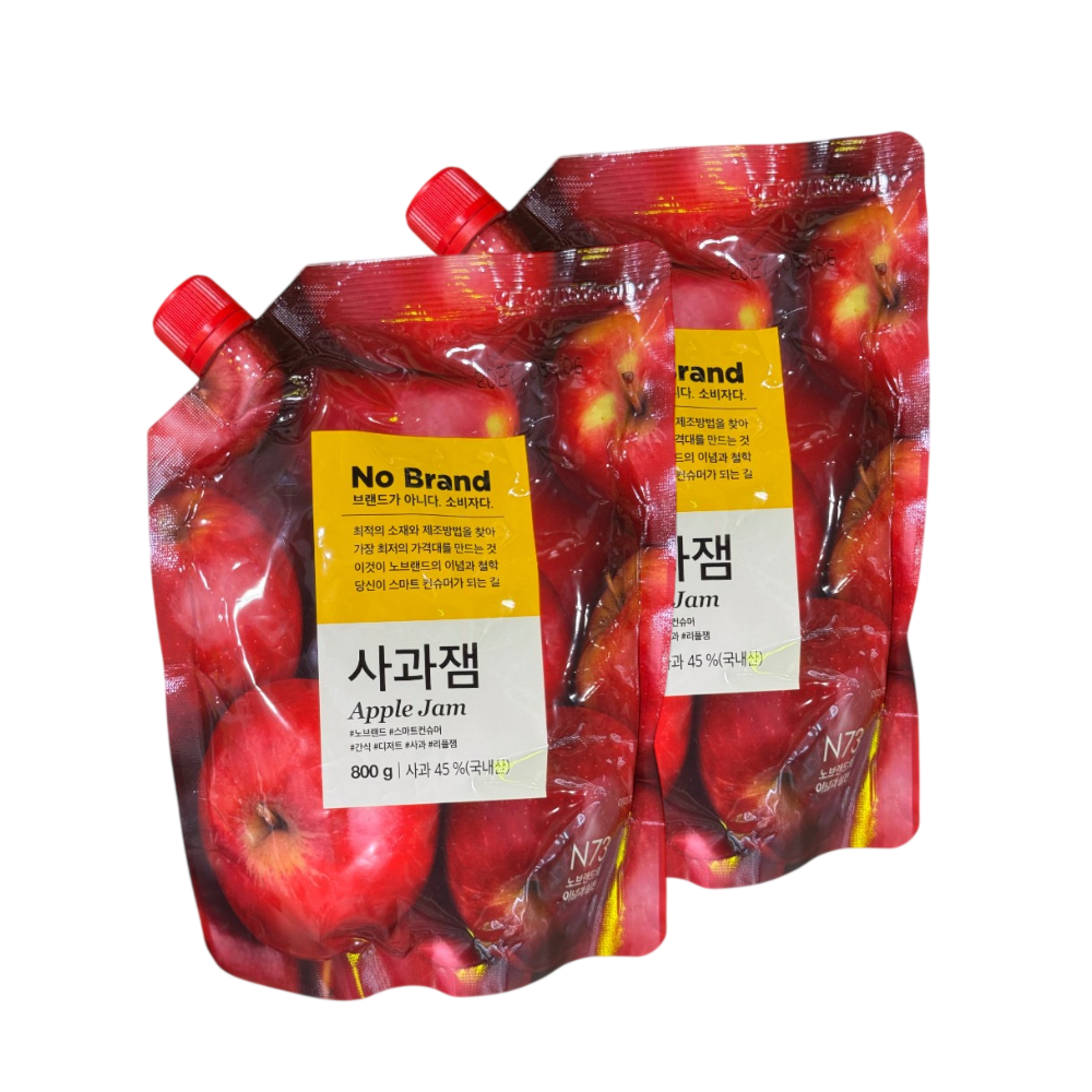 노브랜드 사과잼 800g x 2개