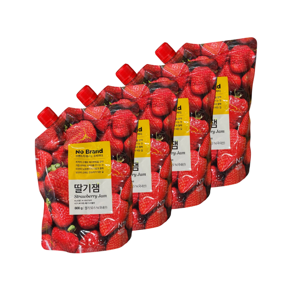 노브랜드 딸기잼 800g x 4개