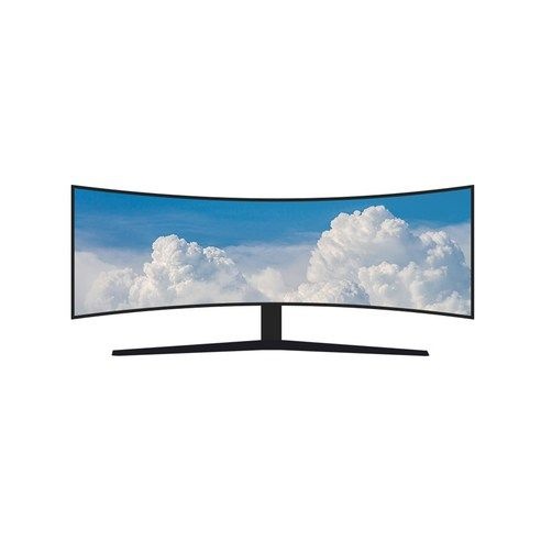 삼성 오디세이 G9 QHD 게이밍 모니터 LC49G95TSSKXKR, 1개, 123.8