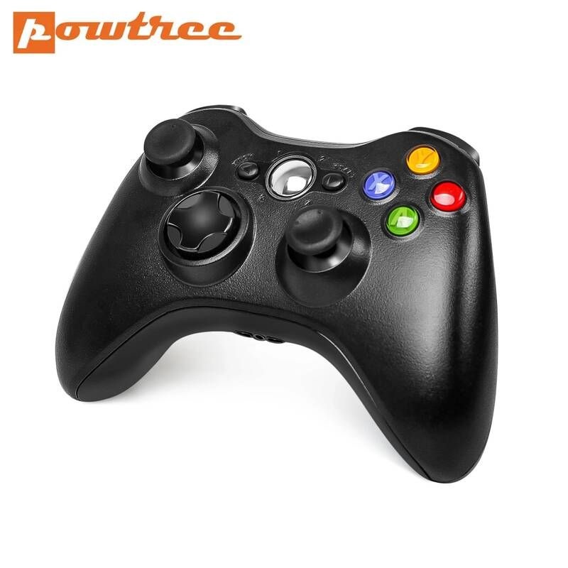 [해외] 엑스박스패드 교체 하우징 케이스 액세사리 XBOX컨트롤러 Powtree 2.4GH Gamepad 조이스틱 XBOX 360 용 무선 게임 컨트롤러