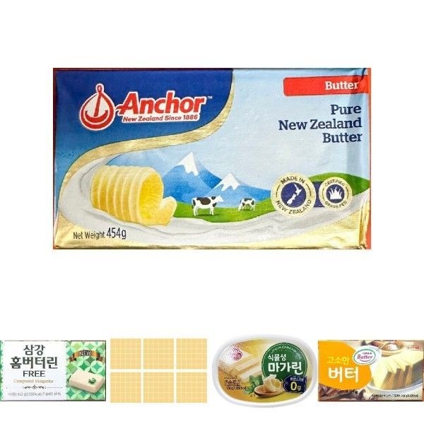 앵커 (매장정품)앵커 무염버터(454g)/버터/대용량/제과/맛있는/무염/냉동제품