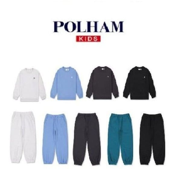 폴햄키즈 26년 가을맞이 미리 챙겨요공용 더블니트 맨투맨PKG2TR3811조거 팬츠PKG2PT3811 225551