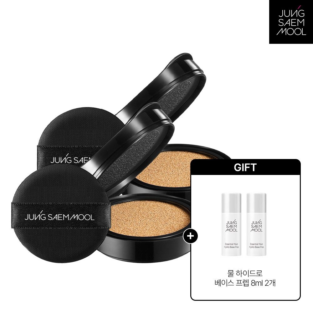 [8] 정샘물 에센셜 스킨 누더 쿠션 리필 2개 (베이스프렙8ml X 2개)
