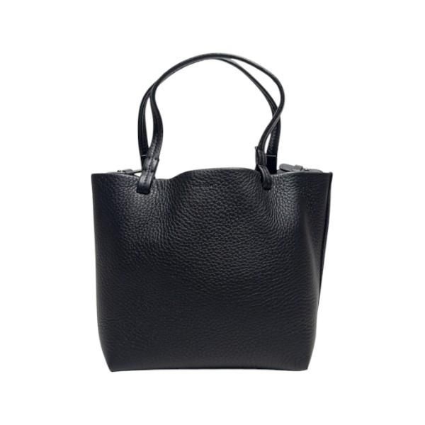 더로우 26FW 더로우 스몰 파크 토트 백 PARK TOTE SMALL W1199L129 BLACK ANS