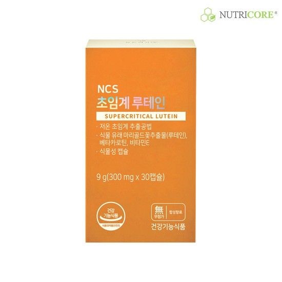 뉴트리코어 초임계 루테인 1박스(1개월분/30캡슐)