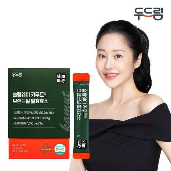 슬림웨이 카무트 브랜드밀 발효효소 30포 (1개월분)