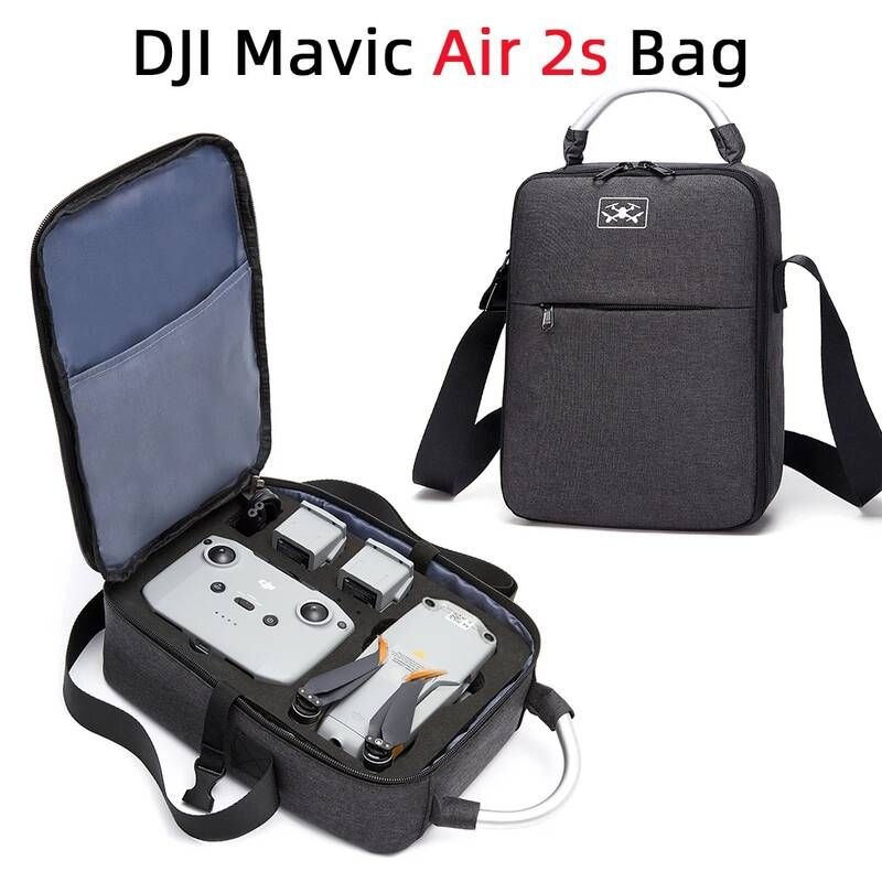 UnKnown [해외] 입문용 농업용 드론 DJI Mavic Air 2/2S 용 휴대용 숄더백 2/Air 2S 액세서리 운반 여행 케이스 보관 가방