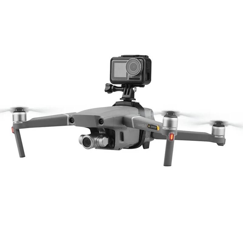 UnKnown [해외] 입문용 농업용 드론 범용 상단 브래킷 확장 키트 카메라 필 라이트 마운트 홀더 DJI 미니 2 에어 매빅 액세서리용