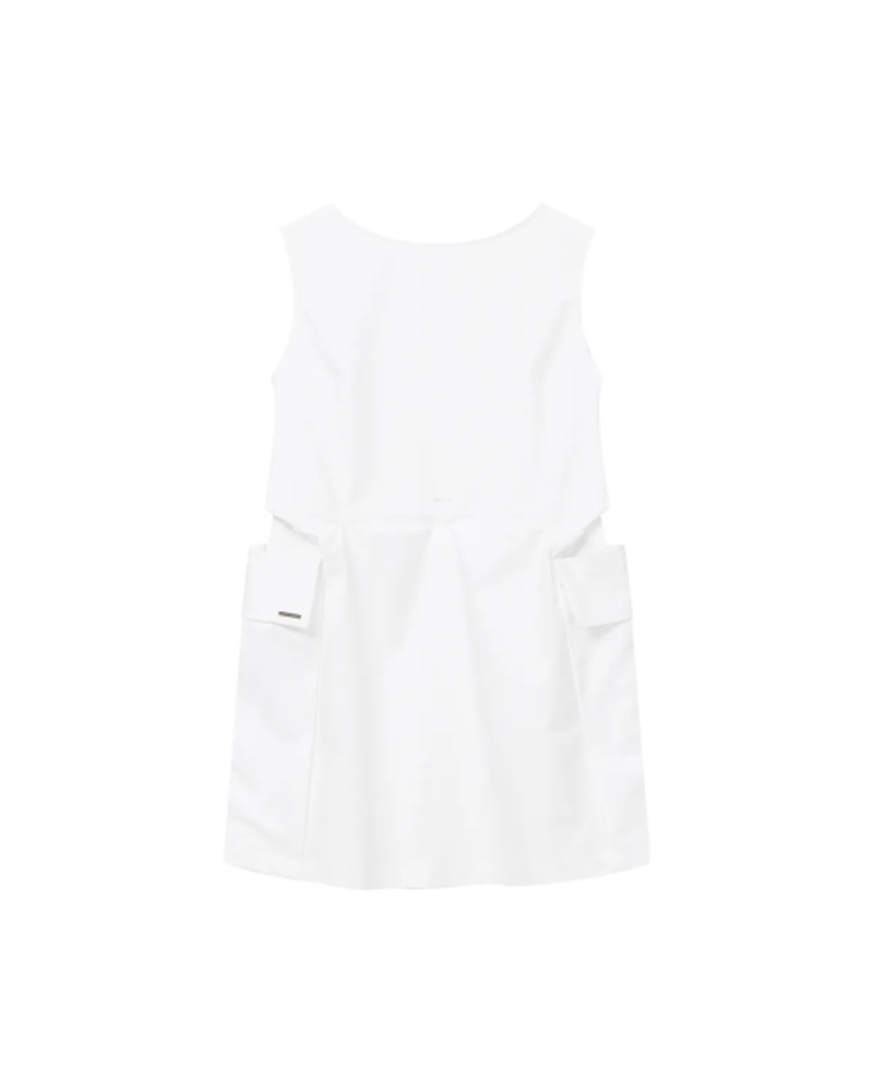 미세키서울 MISEKI SEOUL Pocket shirts one piece WHITE MSK252OP04WH 140177