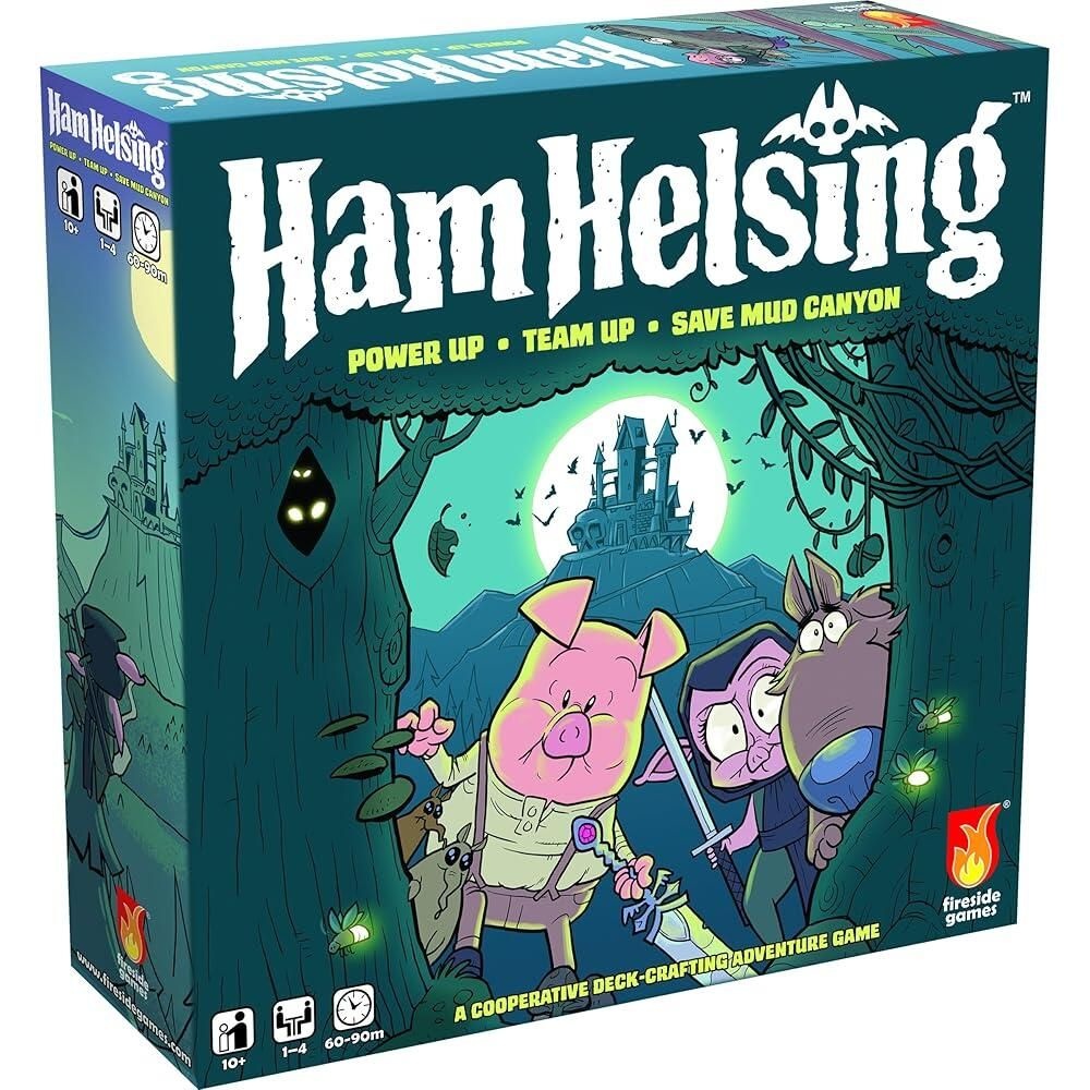 [해외] Ham Helsing – 협동 몬스터 어드벤처 보드 게임 14명의 플레이어 10 6090분 투명 카드로 덱 크래프팅 으스스한 할로윈