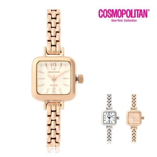 코스모폴리탄 [패션플러스][코스모폴리탄][cosmopolitan]CPM1528L여성 메탈 시계