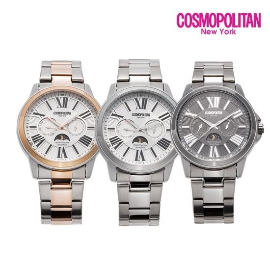 코스모폴리탄 [패션플러스][코스모폴리탄][cosmopolitan]CPM1707M_문페이즈남성메탈