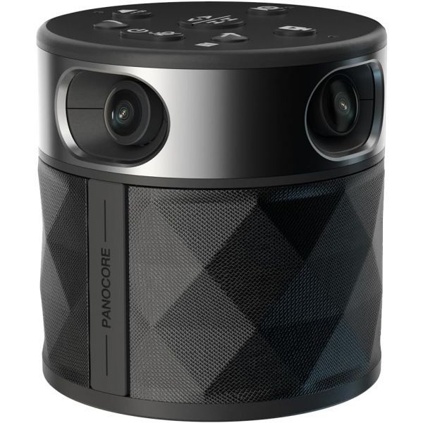 [해외] PANOCORE360 올인원 회의 카메라 PC Mac용 360° 컨퍼런스 스피커 마이크 어레이 자동 초점 1080P 출력 AI 음성 분리 로컬