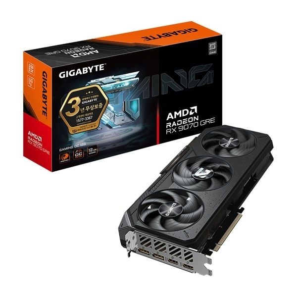 UnKnown GIGABYTE 라데온 RX 9070 GRE GAMING OC D6 12GB 제이씨현 4164177