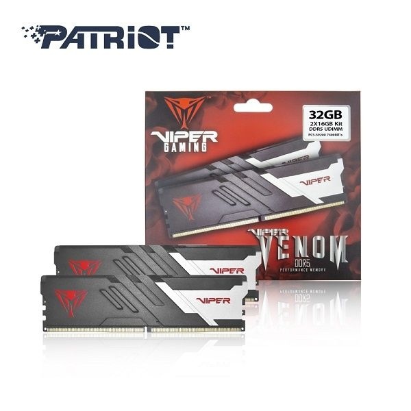 PATRIOT DDR5 PC5-59200 CL36 VIPER VENOM 32GB 16GB2 7400 4164478