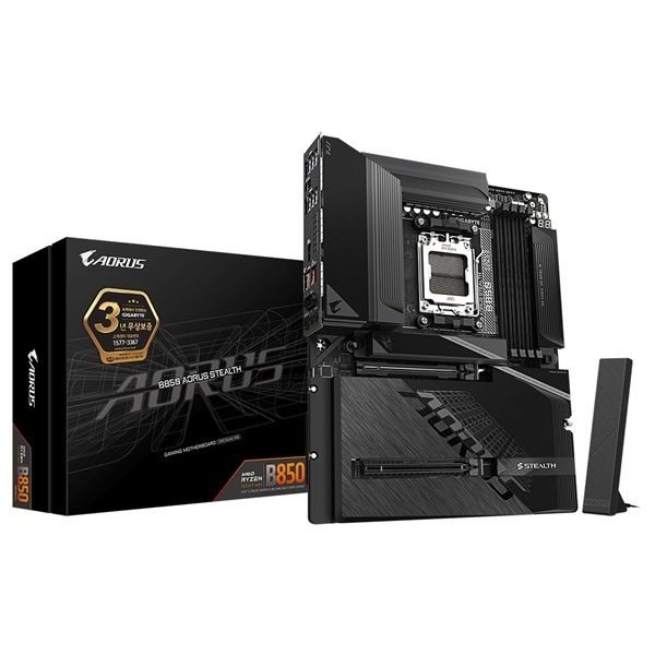 UnKnown GIGABYTE B850 AORUS STEALTH 제이씨현 A B850ATX 4164703