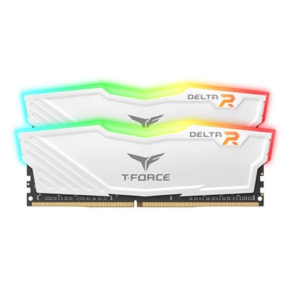 UnKnown Team Group T-Force DDR4 PC4-25600 CL16 Delta RGB 화이트 서린 16GB 8GB2 3200 4164416