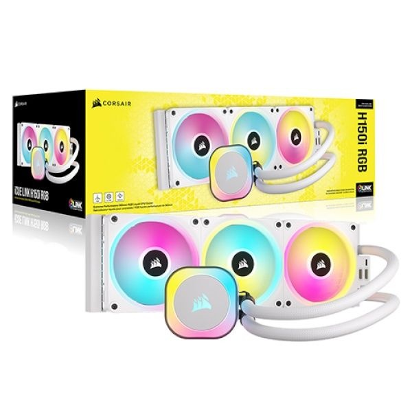 UnKnown CORSAIR iCUE LINK H150i RGB CPU쿨러 화이트 4164020