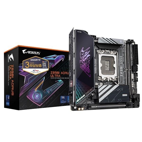 GIGABYTE Z890I AORUS ULTRA 피씨디렉트 인텔Z890M-ITX 4164666