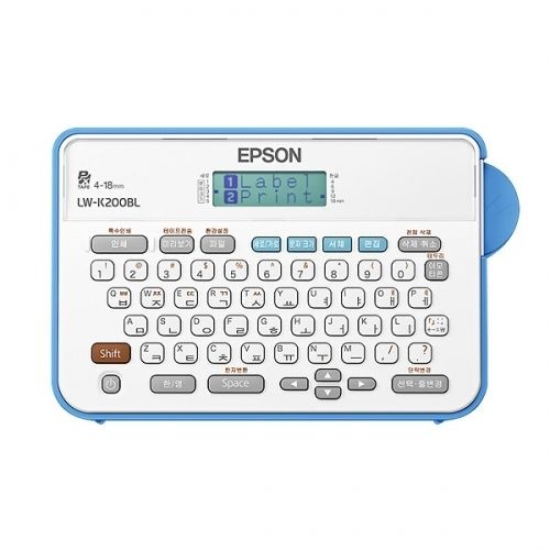 혜명몰 엡손 라벨프린터 LW-K200BL - 박스 (5개입) 라벨기 사무용라벨기 스티커프린터
