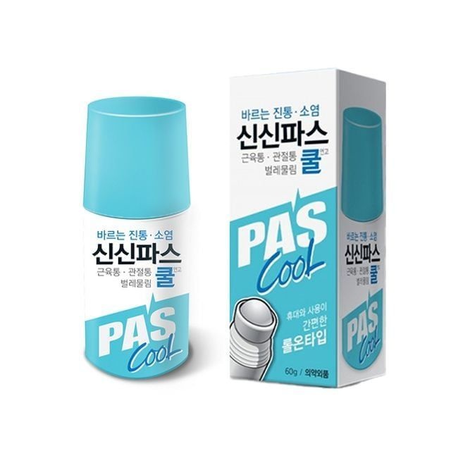 쿨물파스 바르는파스 완화 벌레물림진정 쿨링파스 60g완화
