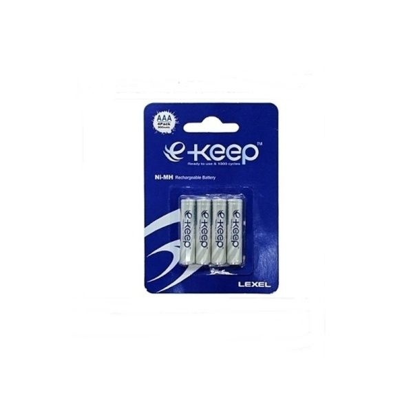 LEXEL BATTERY 충전지 렉셀 e-keep 900mAhAAA형4알 4082574
